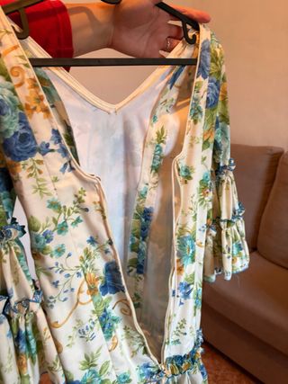 Traje de niña de flamenca