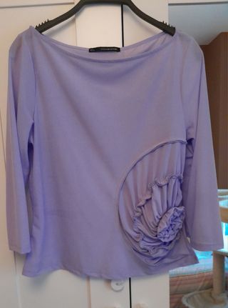 Blusa morada Sfera