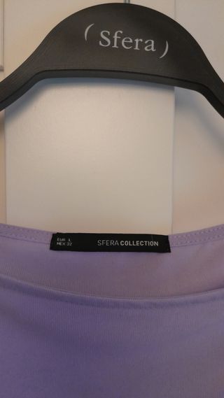 Blusa morada Sfera