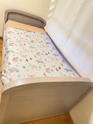 Cama nido infantil - Gris beige