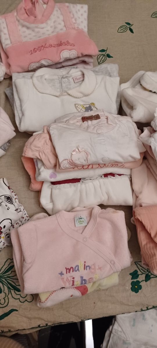 Lotto abbigliamento neonata 1 3 mesi invernali