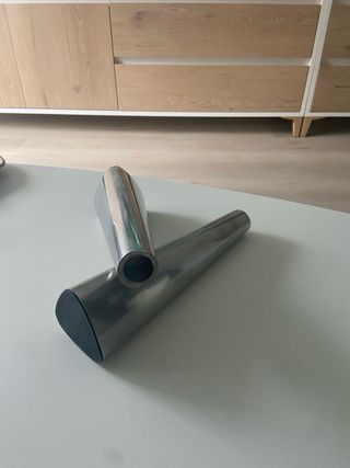 2 Candelabros metal plata