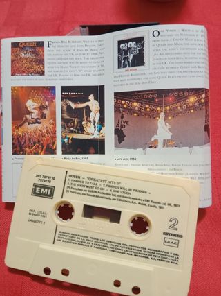 Queen -Greatest Hits II Doble cassette