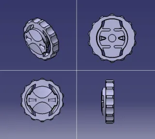 QuickLock TwoNav -Macho Garmin