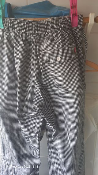 Pantalón de cocinero