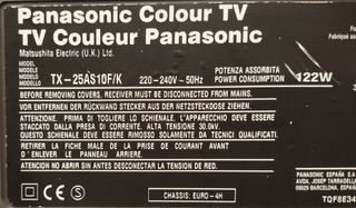 TV Panasonic CRT analogica