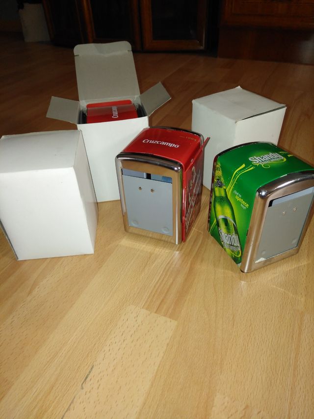 3Servilleteros Cruzcampo & Shandy