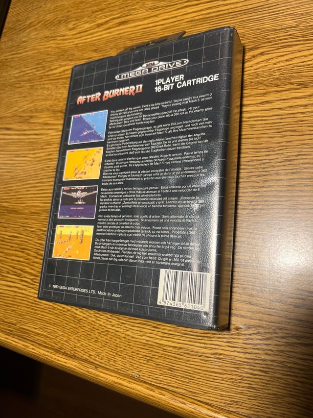 Afterburner 2 megadrive