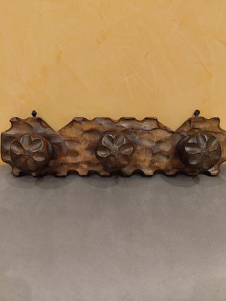 Perchero madera antiguo