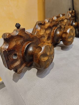Perchero madera antiguo
