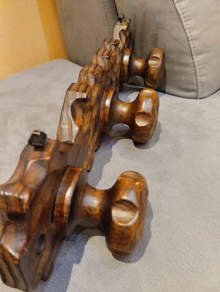 Perchero madera antiguo