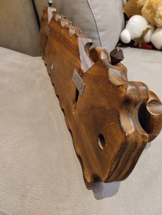Perchero madera antiguo