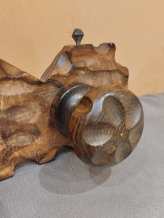 Perchero madera antiguo