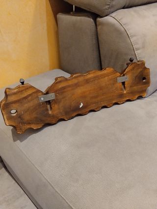 Perchero madera antiguo