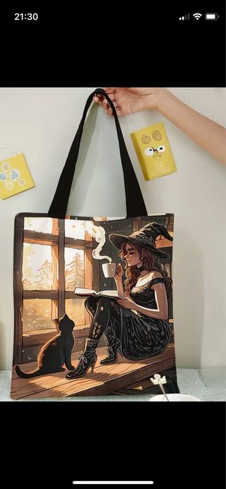 NUEVA! SI ENVIO BOLSA BRUJA con gato 