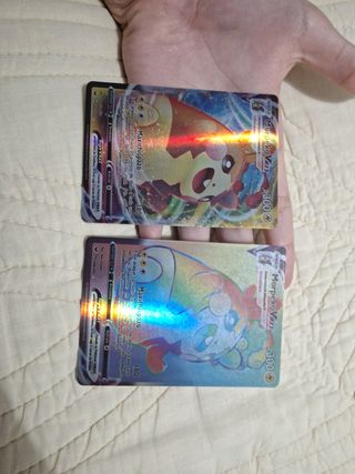 Pack carta pokémon Morpeko VMAX,arcoíris