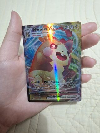 Pack carta pokémon Morpeko VMAX,arcoíris