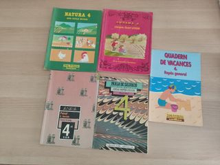 Libros de EGB y 1oBUP, 1 y 2 BAT