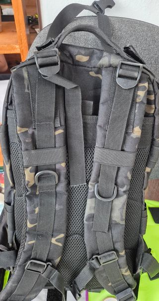 Mochila táctica militar negra
