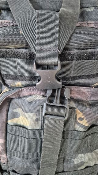 Mochila táctica militar negra