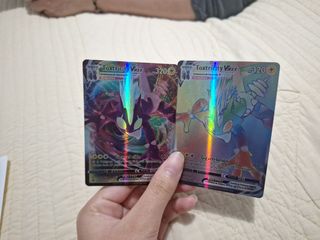 Cartas pokémon Toxtricity VMAX,arcoíris