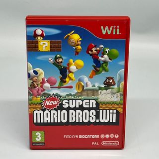 Videogioco New Super Mario Bros. Wii Nintendo Wii 