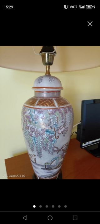 Vaso a lampada stile orientale