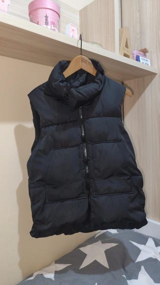 Chaleco acolchado negro 