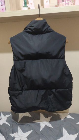 Chaleco acolchado negro 