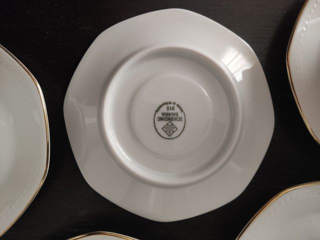 JUEGO DE CAFÉ PORCELANA SCHIRNDING BAVARIA - NUEVO