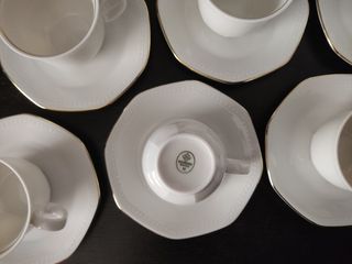 JUEGO DE CAFÉ PORCELANA SCHIRNDING BAVARIA - NUEVO