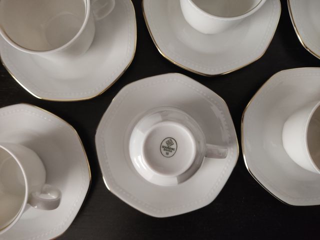 JUEGO DE CAFÉ PORCELANA SCHIRNDING BAVARIA - NUEVO