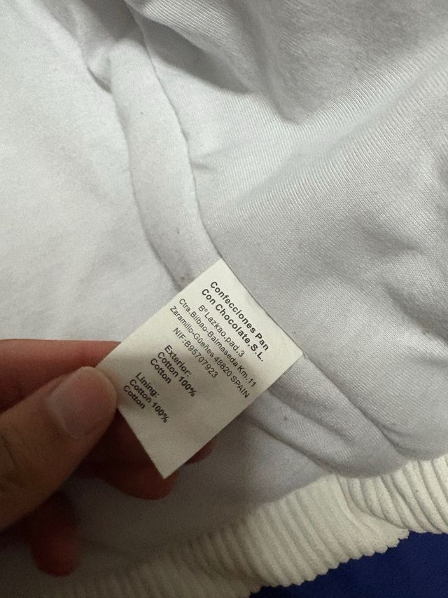 Abrigo blanco niña 9 18 meses