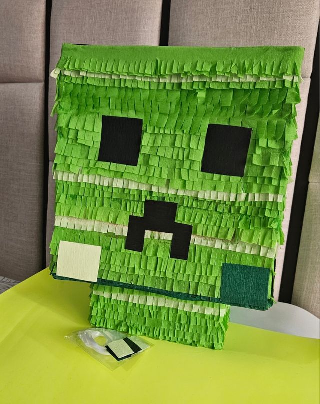 Piñata Creeper Minecraft