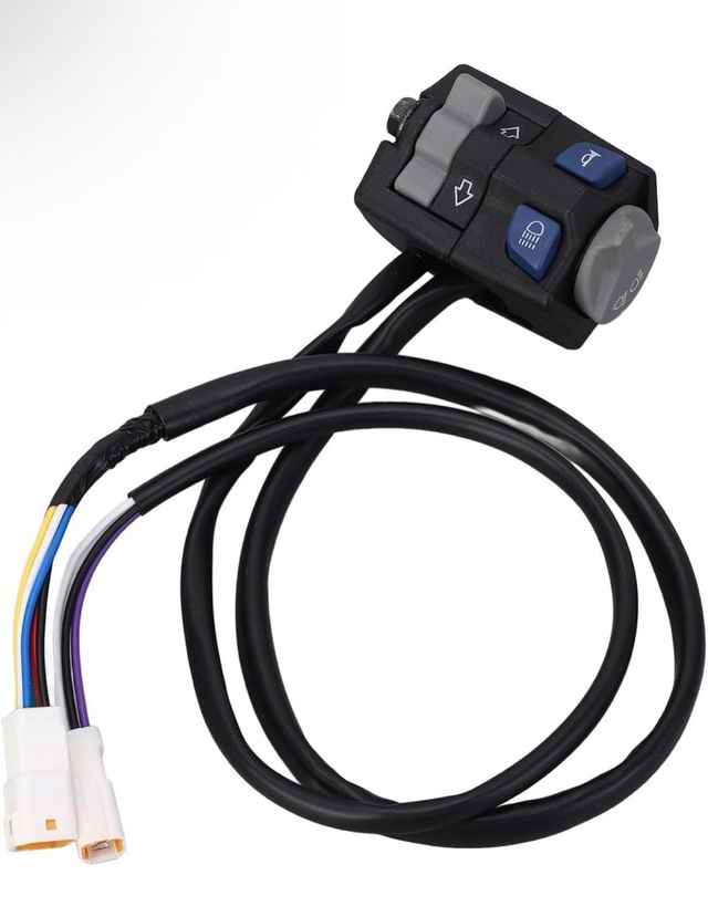 Interrutor de apagado de bocina y faros moto