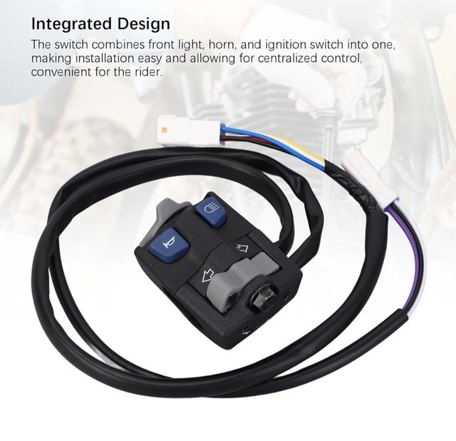 Interrutor de apagado de bocina y faros moto