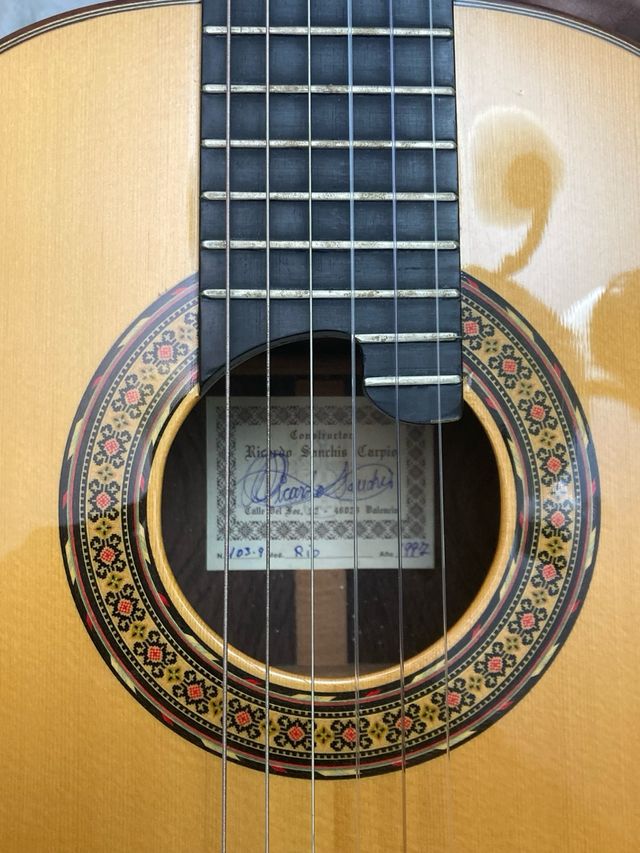 Guitarra Requinto Ricardo Sanchis Carpio Rio