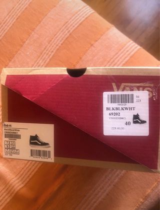 Vans de bota original