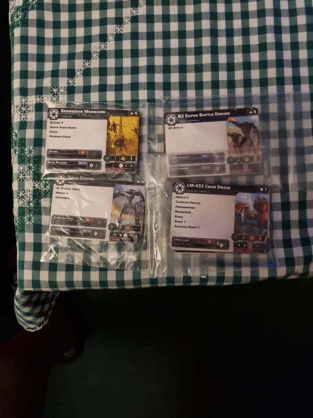 Cartas Star Wars: Legión varios idiomas