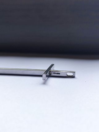 Croce minimalista argento 925