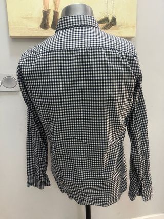 Camisa cuadros Mango talla S