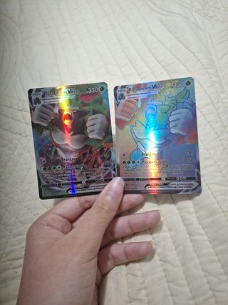 Pack Cartas pokémon Rillaboom VMAX