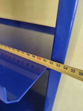 Mueble expositor tienda de metal con ruedas