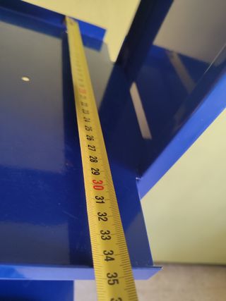 Mueble expositor tienda de metal con ruedas