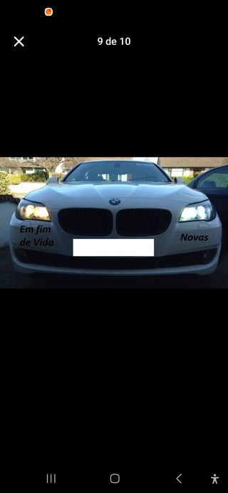 Par Lâmpadas Xénon D1S D2S D3S D4S (4300k a 8000k)