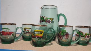 Jarras de cerveza vintage