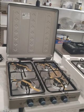 COCINA PORTATIL ACERO INOXIDABLE