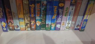 61 Películas VHS Disney infantiles