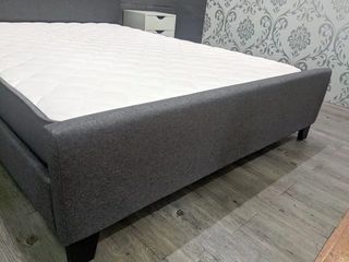 Cama gris - Estructura de cama