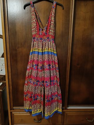 Vestido vermelho da Natura